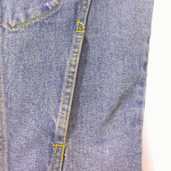 Miss Juli Speed Denim Vest Size: 5/6 - Picture 6 of 6